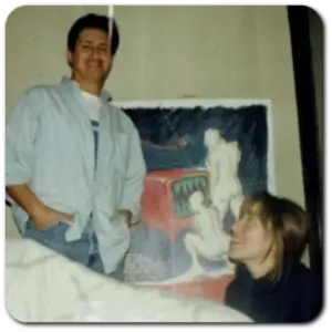 Jose Luis Bayer and Ivonne 1995